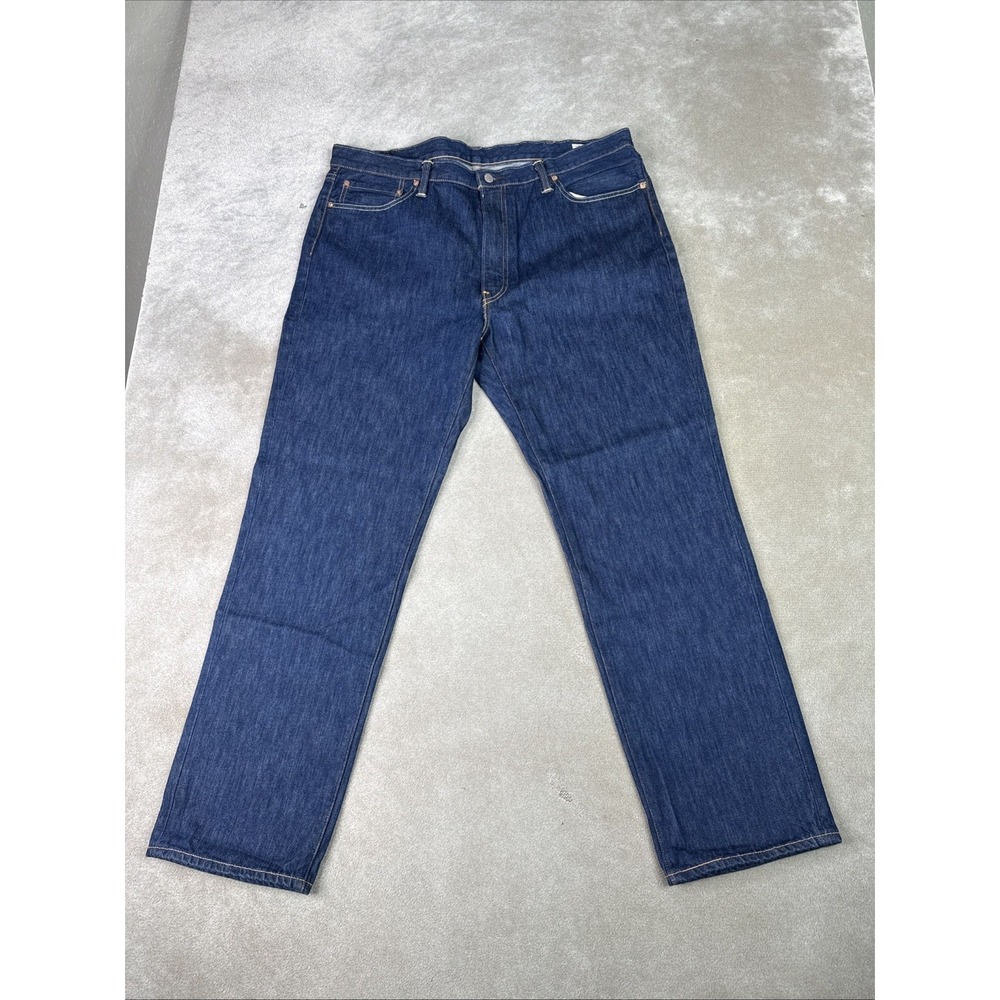 Levi's 541 Athletic Fit Selvedge Jeans 40x32 White Oak Cone Denim Made In USA